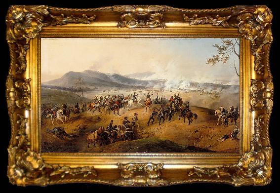 framed  Victor Adam La bataille de Castiglione, ta009-2